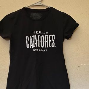 Black Tequilla Shirt Cazadores Small
